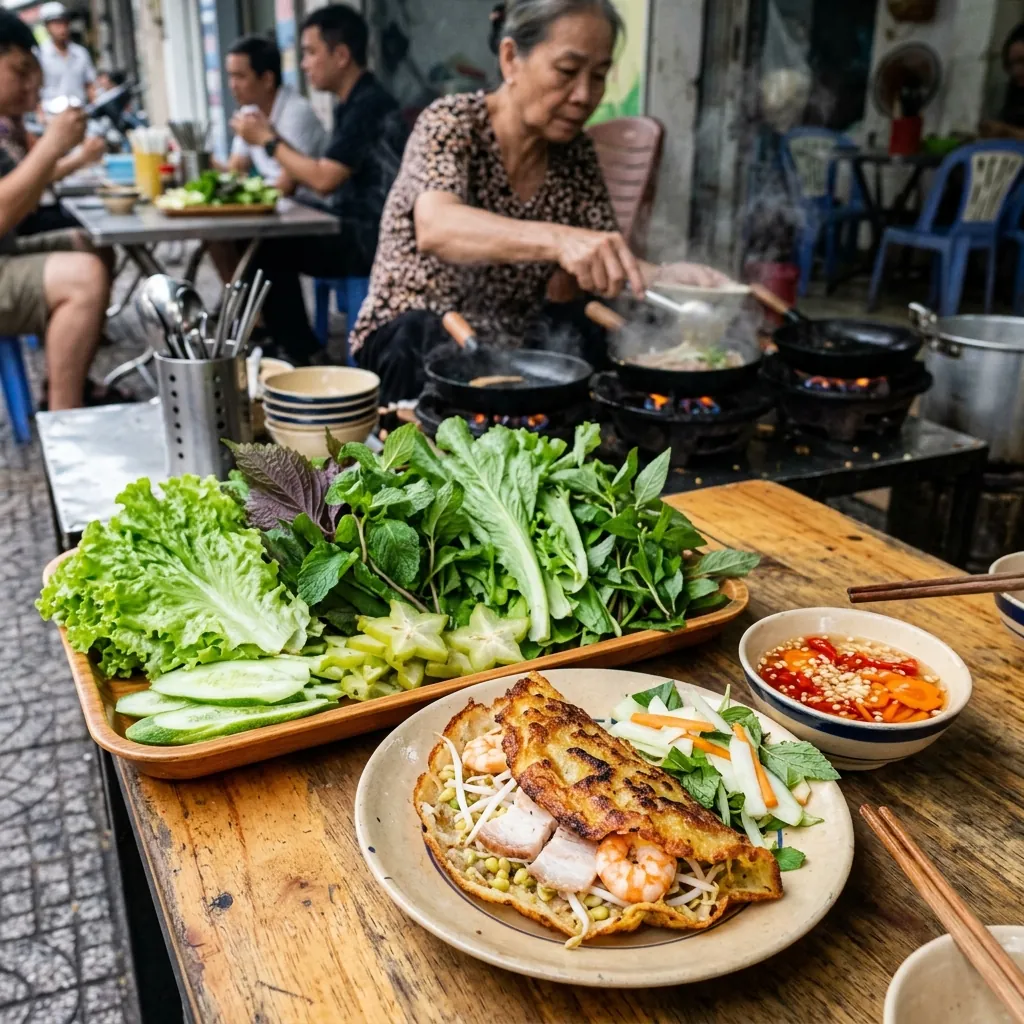 Bánh Xèo Miền Trung