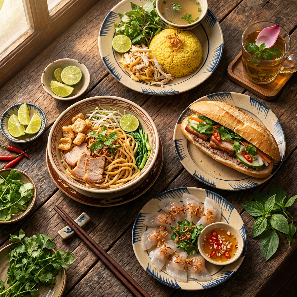 Thực đơn đặc sản Hội An — Bánh Mì Hoa Nhi